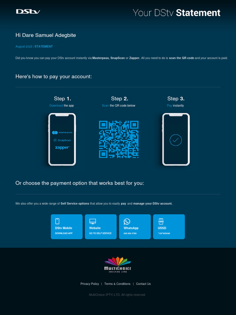 dstv proof of payment email address south africa pdf