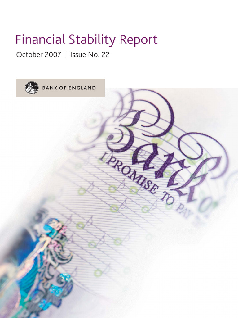 BoE Stability Report 2007 | PDF | Collateralized Debt Obligation ...