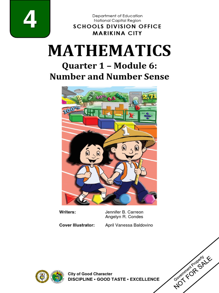 Math GR4 Qtr1-Module-6 Formatted 16pages | PDF | Career & Growth ...
