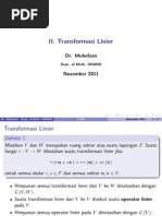 Download II Transformasi Linier by QuinOza Guvil SentOza SN74459167 doc pdf