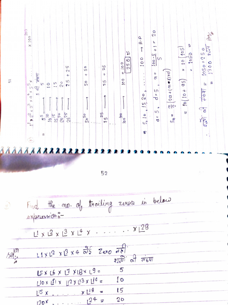 Mathematical Concepts and Calculations | PDF
