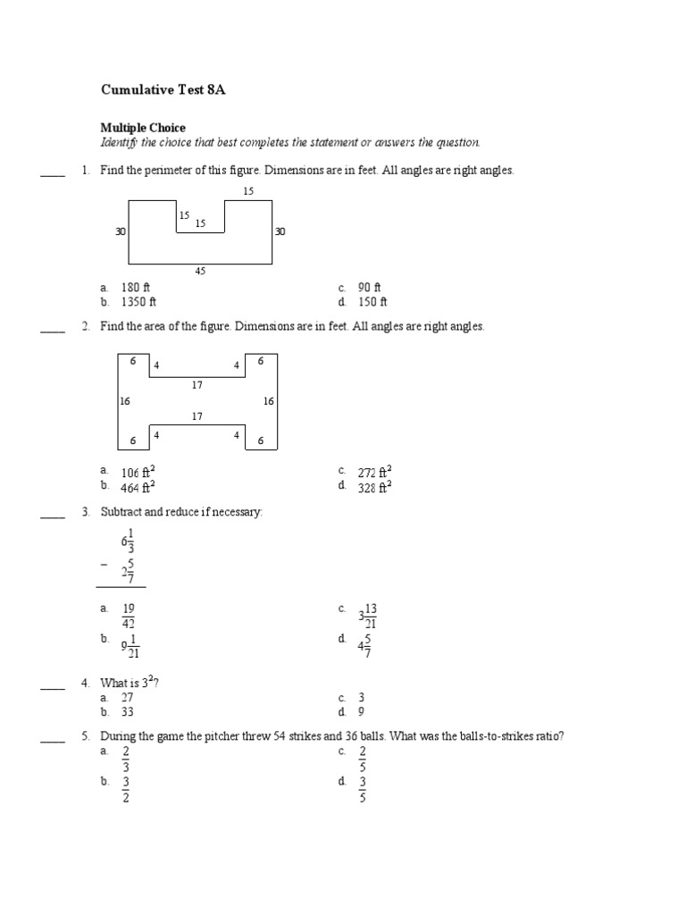 Cumulative Exam Math _ End-of-the-Year Test – RZPKBH