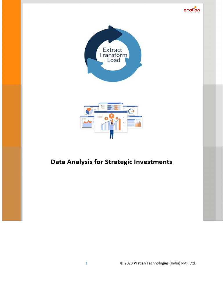 SA - Strategic Investments - Data Analysis - Problem Statement | PDF ...