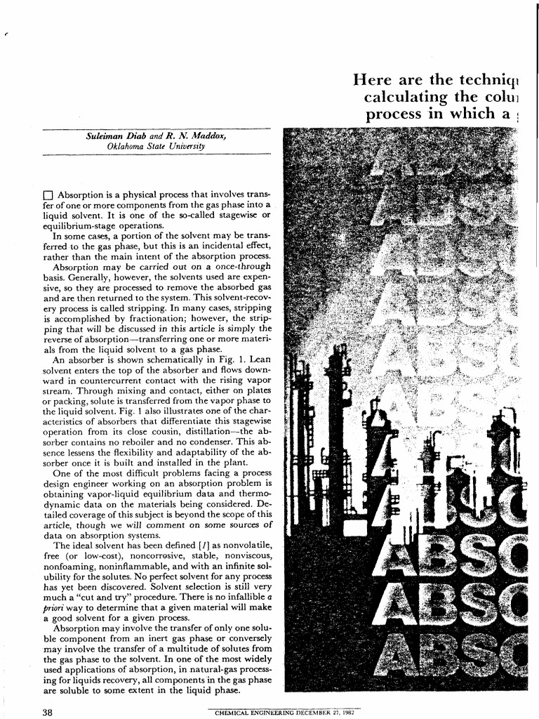 Diab_Absorption_Columns | PDF
