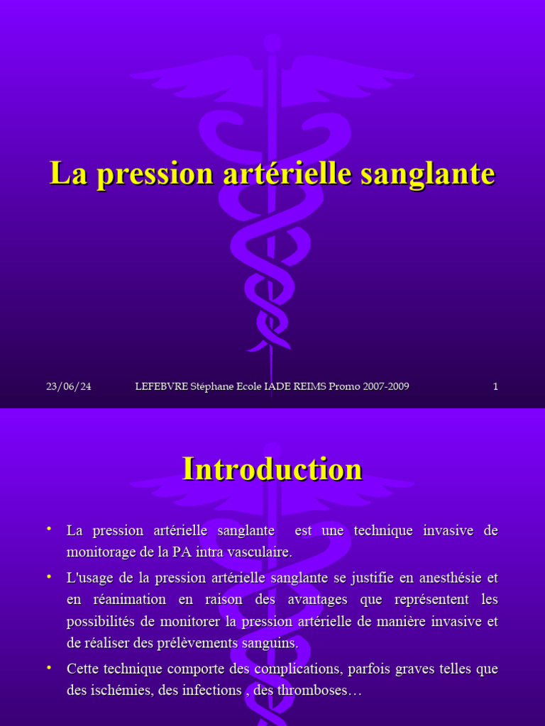 Technique de pression artérielle invasive | PDF | Résonance | Fréquence