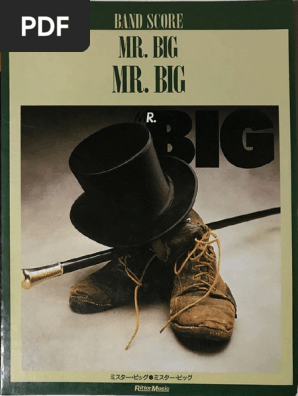 MR Big - MR Big JP-SCORE | PDF