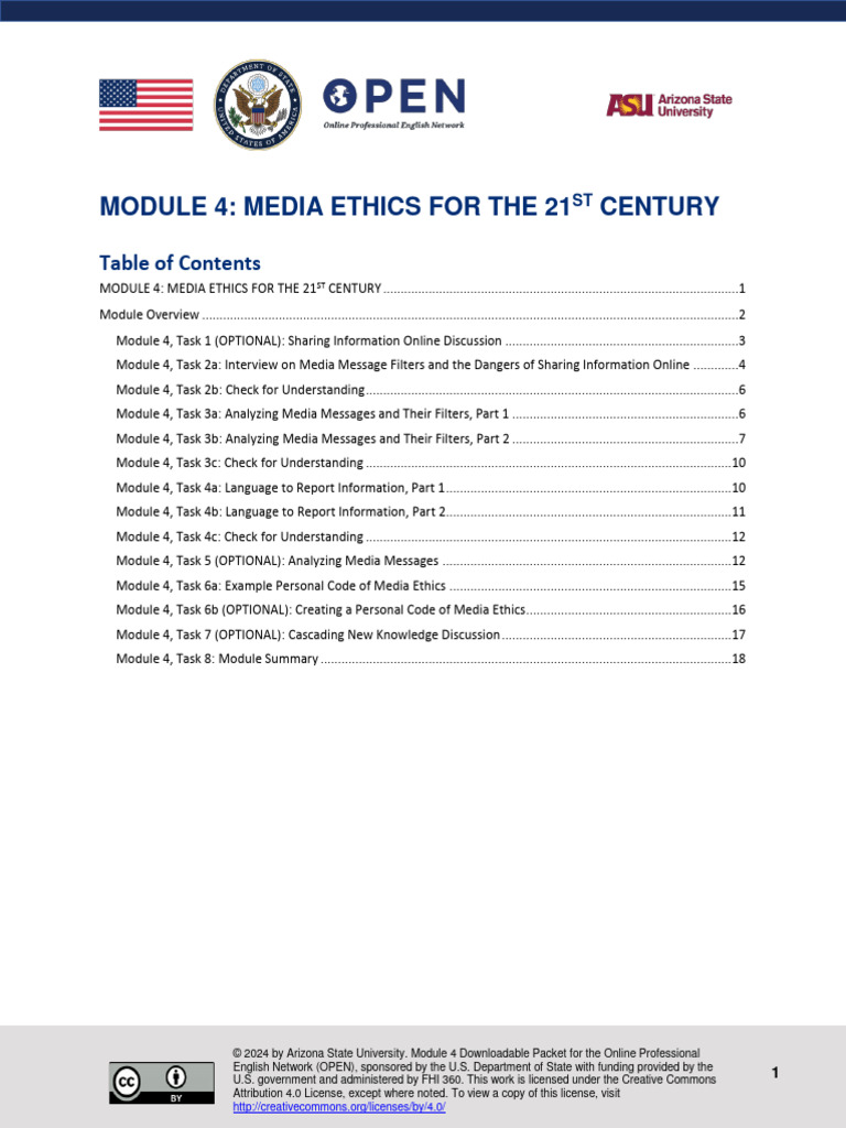 EML21 Module 4 Packet | PDF | Sentence (Linguistics) | Subject (Grammar)