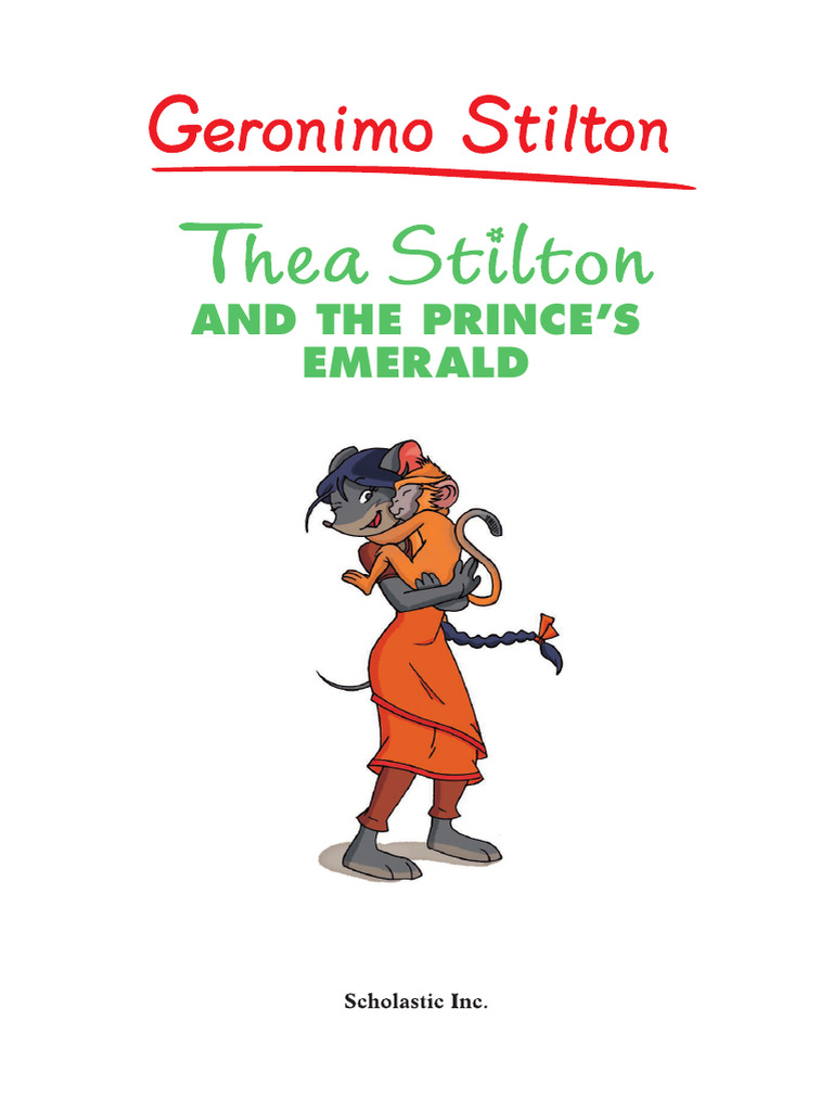 Thea Stilton and The Prince'sEmeraldExcerpt PDF Intellectual
