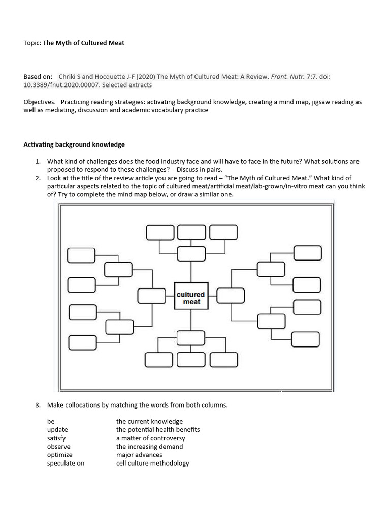 Cultured meat students copy download free pdf meat agriculture