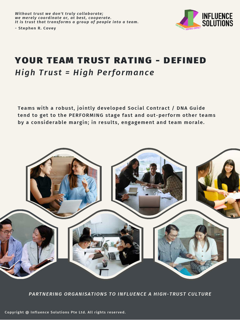 Team Trust Ratings Defined | PDF | Leadership | Communication