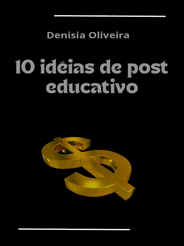 10 Ideias de Posts Educativos para Redes | PDF | Imagem | Vídeo
