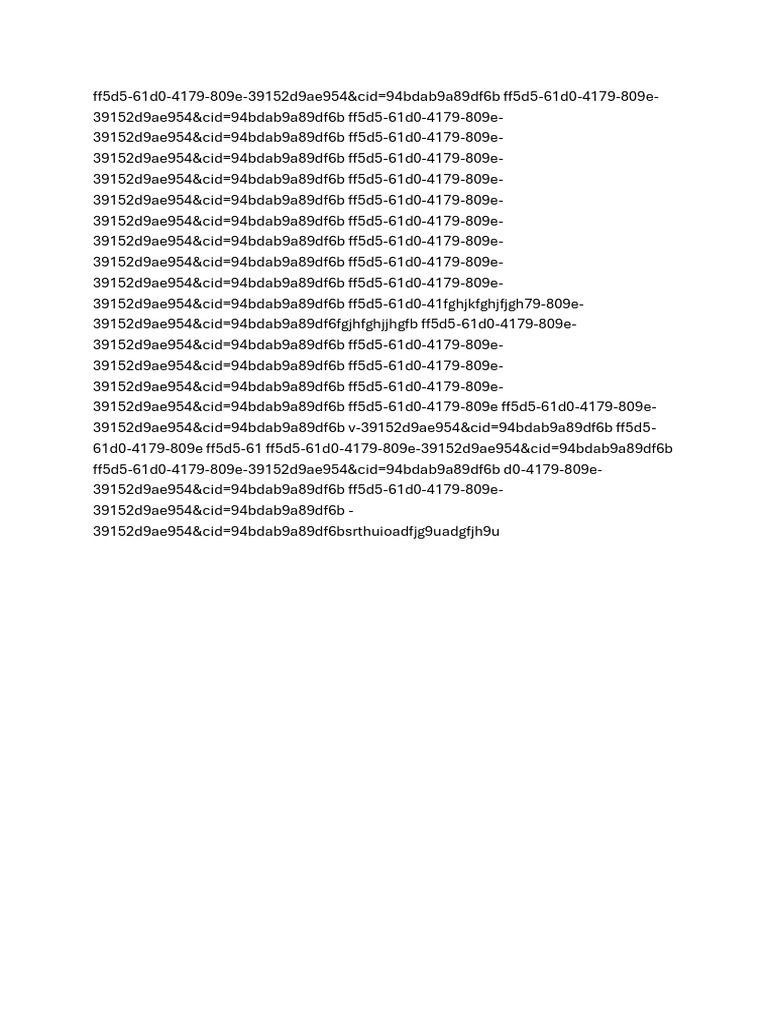 Unique ID Document Analysis | PDF | Business | Computers