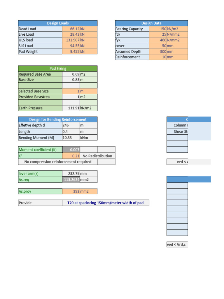 Structural Design Load Calculations | PDF | Bending | Classical Mechanics