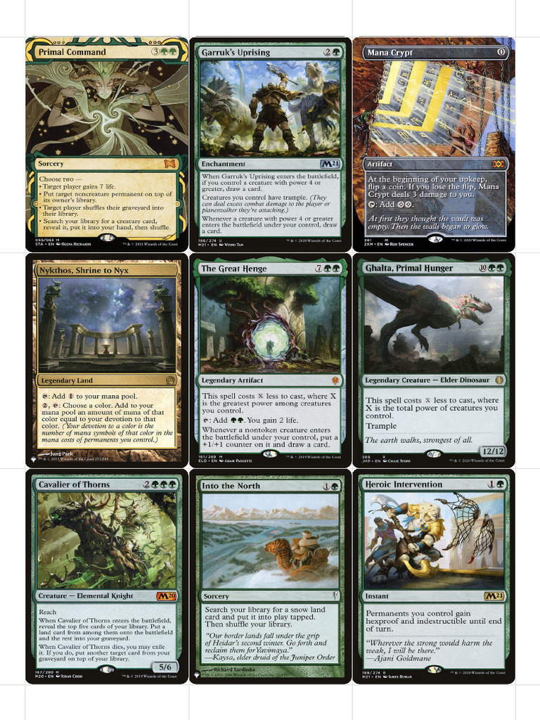 MTG Print 000786543 | PDF