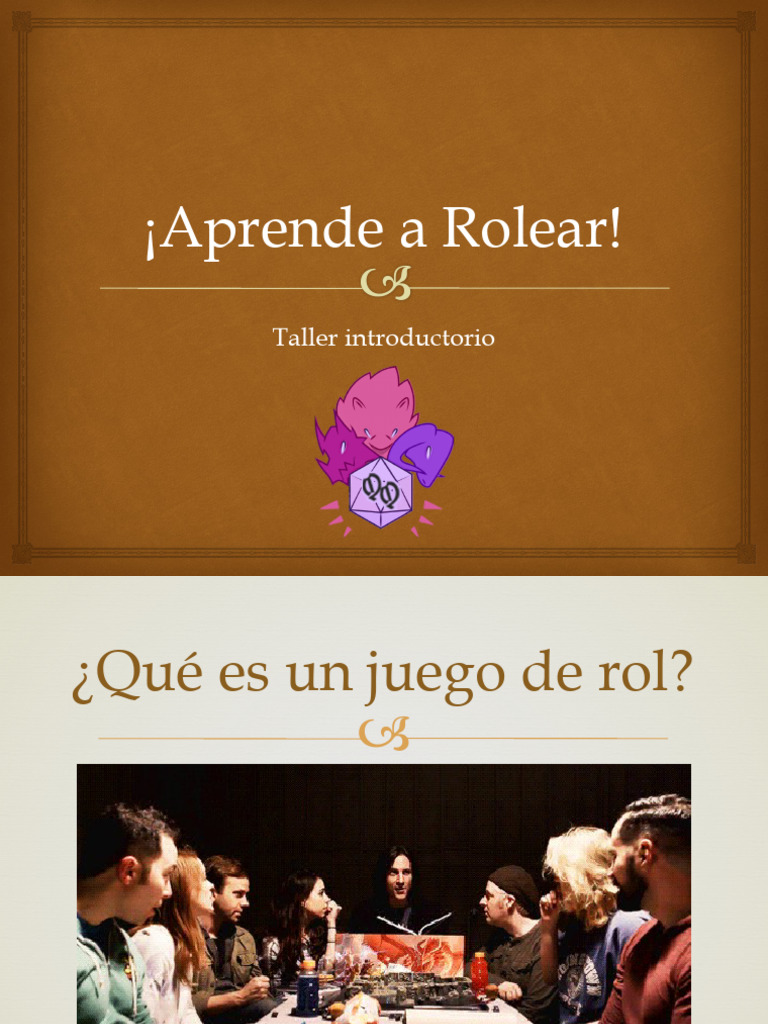 Introducción a Juegos de Rol TTRPG | PDF | Calabozos y Dragones ...