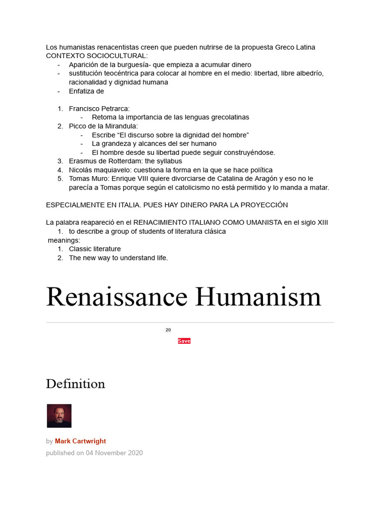 Humanism Download Free Pdf Humanism Renaissance