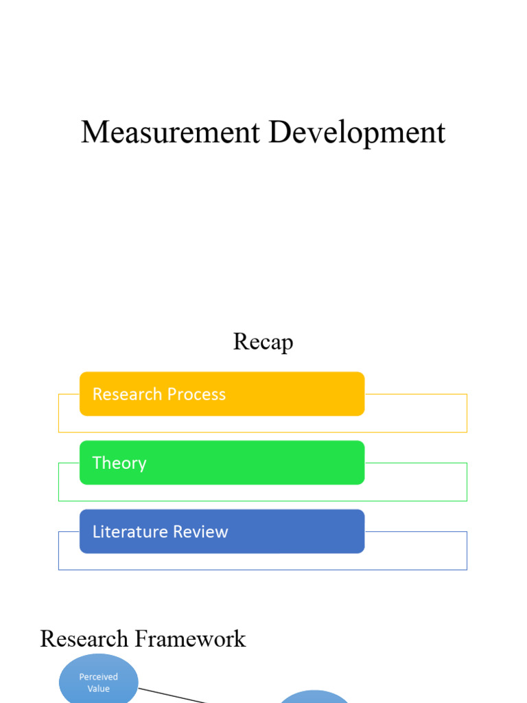 Measurement Development | PDF | Level Of Measurement | Psychology