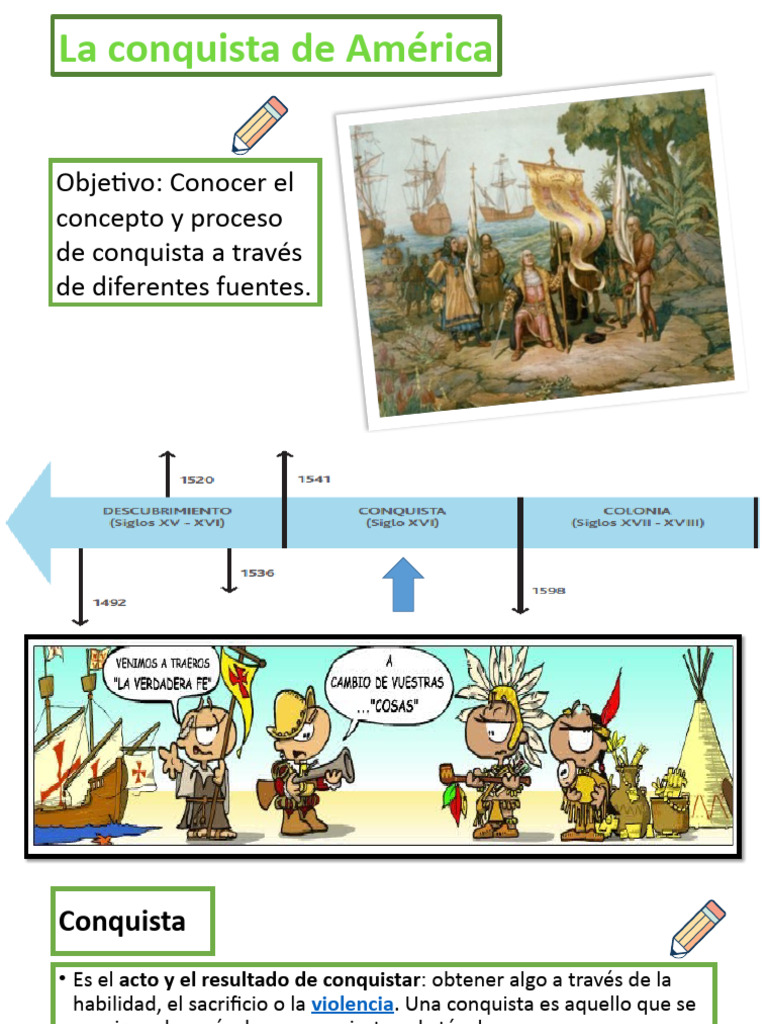 Proceso de la Conquista de América | PDF | Colonización europea de las ...