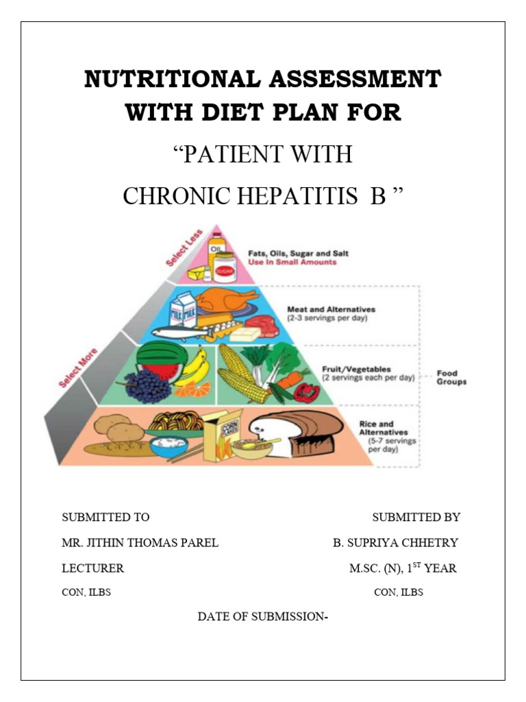 Diet Plan 1 | PDF | Hepatitis | Clinical Medicine