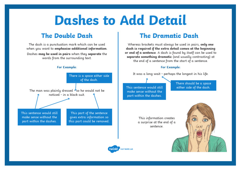 Using Dashes for Emphasis in Writing | PDF | Language Arts & Discipline