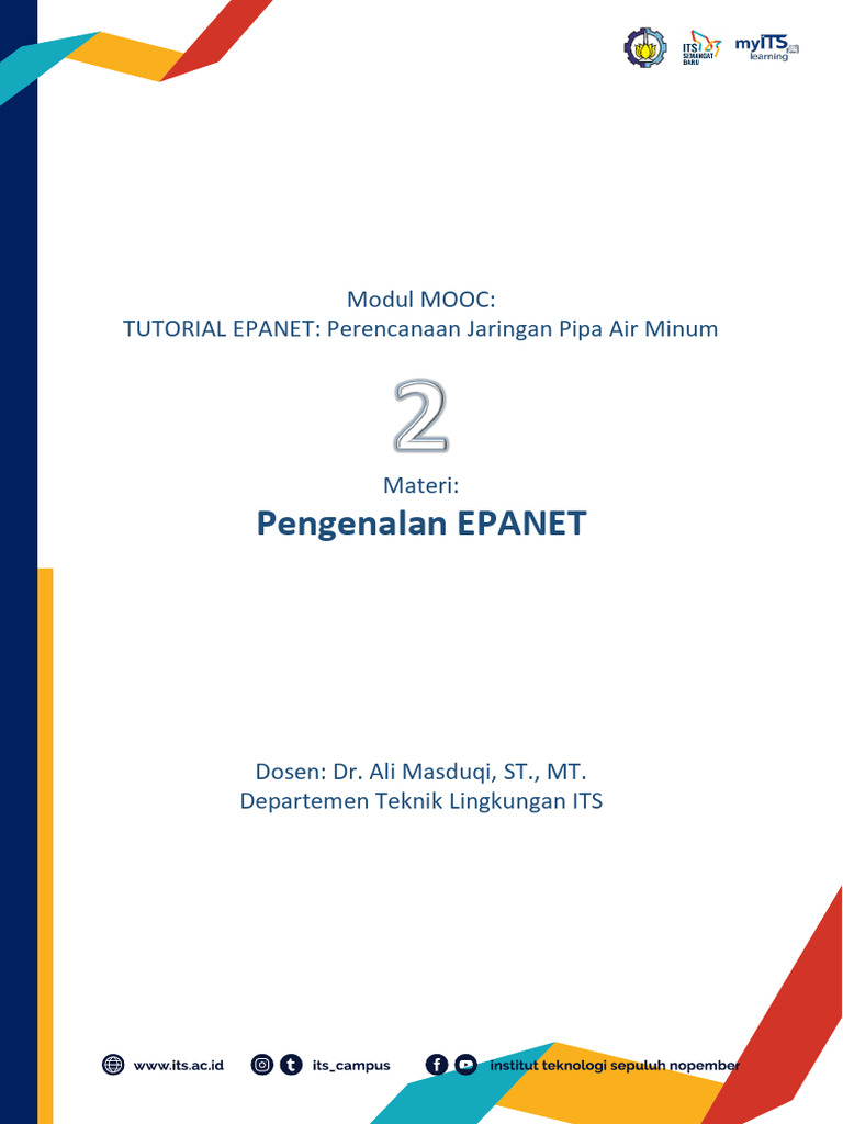 Tutorial EPANET untuk Jaringan Pipa Air | PDF