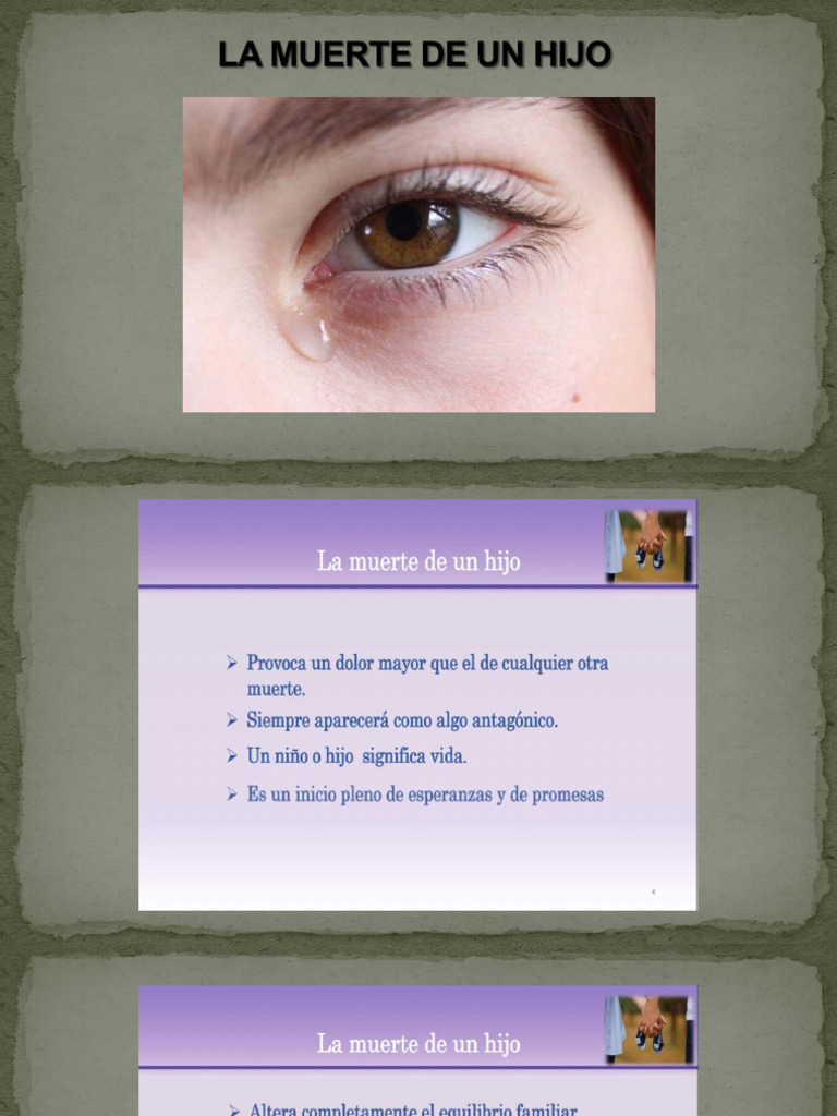 La Muerte de Un Hijo | PDF