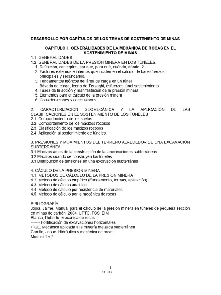 ATEMAS POR CAPÍTULOS | PDF | Madera | Túnel