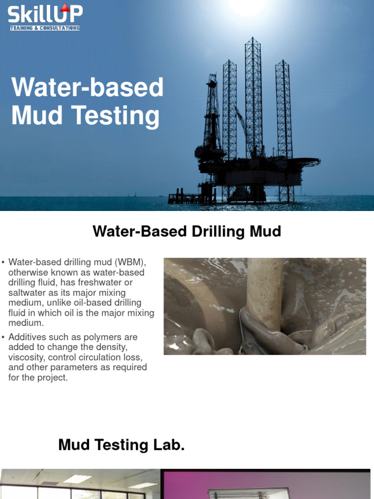 Water-Based Mud Testing Guide | PDF | Viscosity | Alkalinity