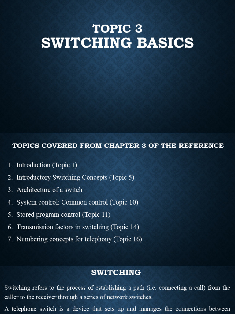 Presentation 3 pdf telephone exchange telephone numbering plan