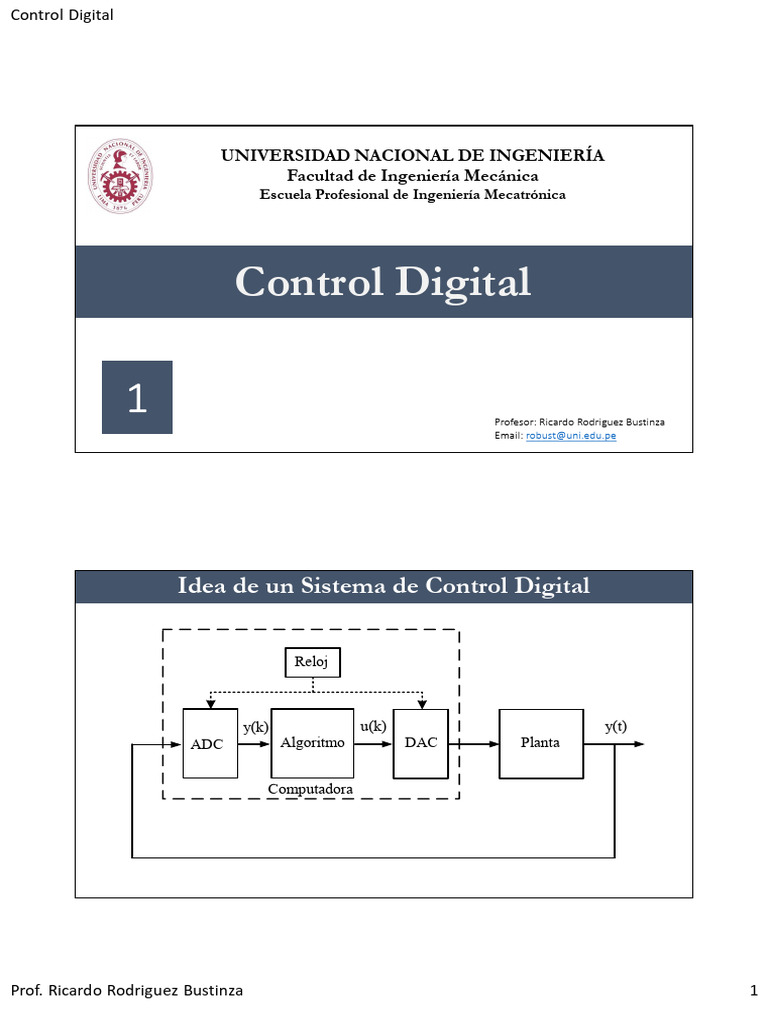 Control Digital en Ingeniería | PDF | Unidad Central de procesamiento ...