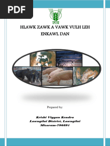 Hlawk Zawk A Vawk Vulh Leh Enkawl Dan: Krishi Vigyan Kendra Lawngtlai District, Lawngtlai Mizoram-796891