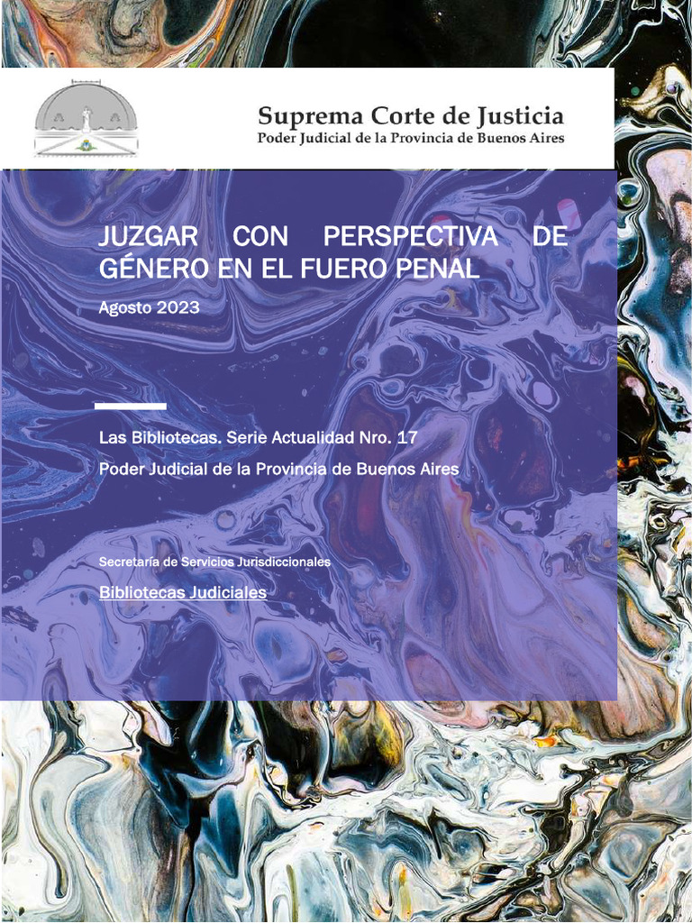 Juzgar con Perspectiva de Género en Penal | PDF | La violencia contra ...