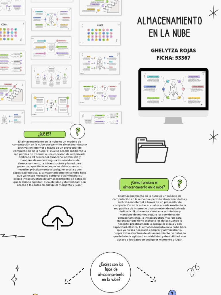 Guía Completa de Almacenamiento en la Nube | PDF | Computación en la ...