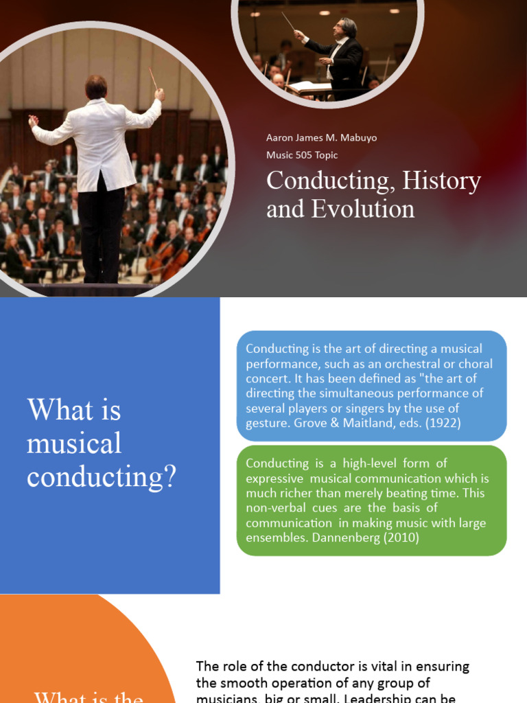 History of Musical Conducting | PDF | Conducting | Musicology