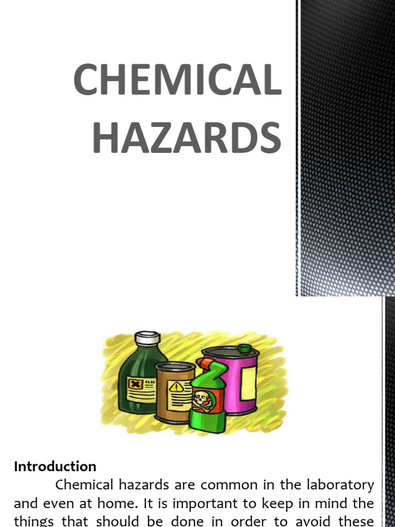 2 Chemical Hazards | PDF | Hazards | Safety