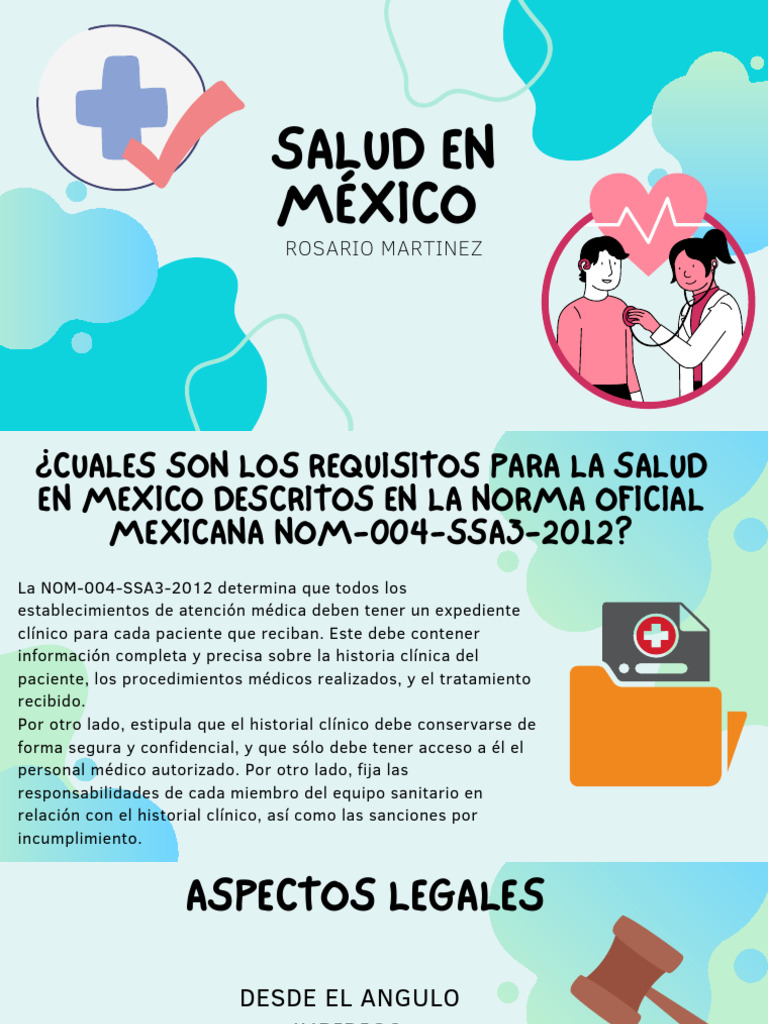 Salud en Mexico | PDF | Historial médico | Cuidado de la salud