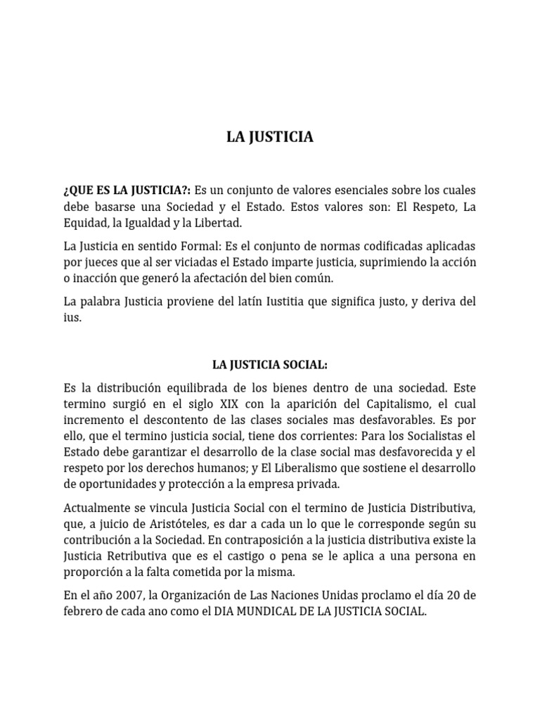 Conceptos Clave de la Justicia | PDF | Justicia | Crimen y violencia