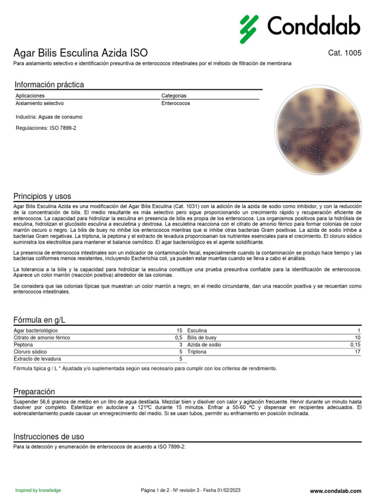 1005 Es 3 | PDF | Microbiología