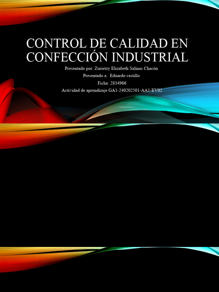 Control de Calidad en Confección Industrial | PDF