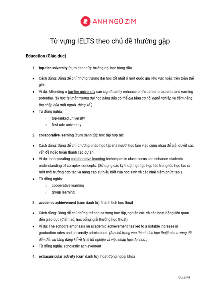 Tu vung ielts theo chu de anh ngu zim pdf