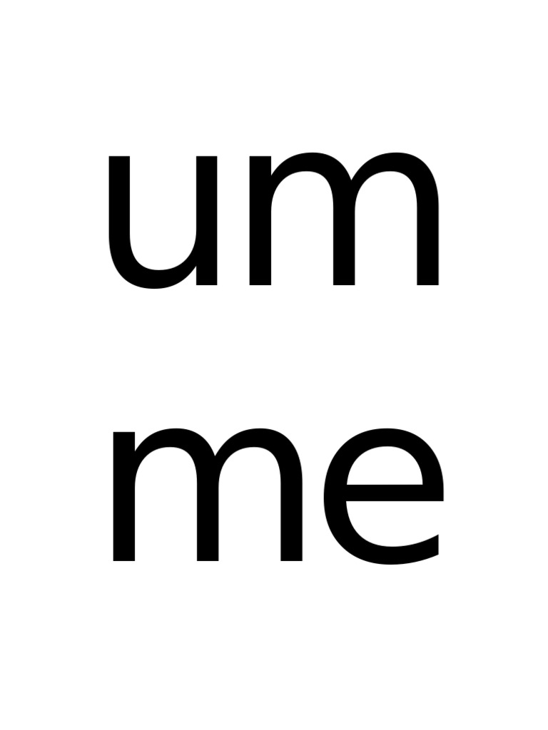 Um Me | PDF