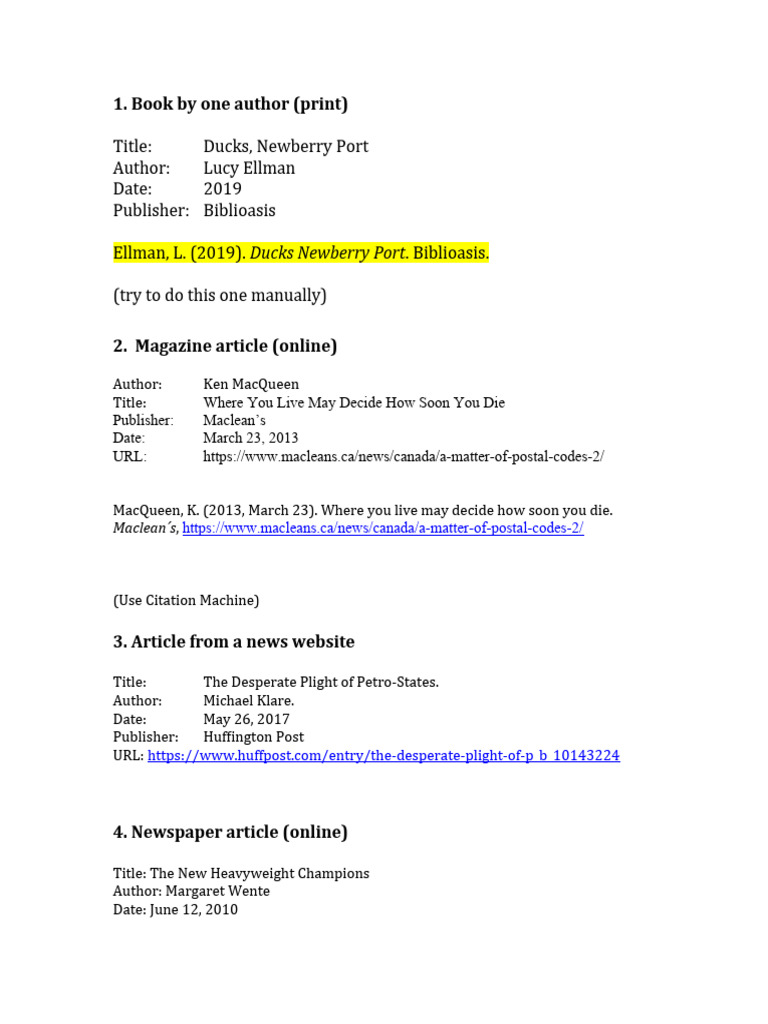 List of References Practice1 | PDF | Written Communication | Public Sphere