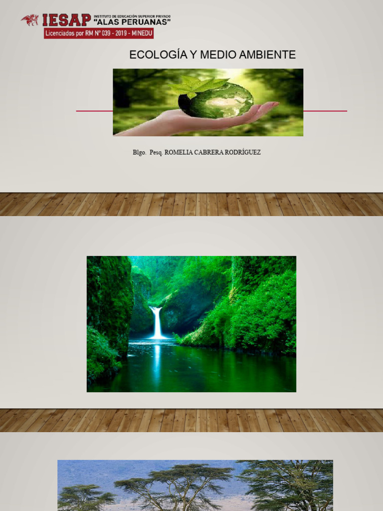 Ecologa y Medio Ambiente Semana 4 | PDF | Entorno natural | Suelo