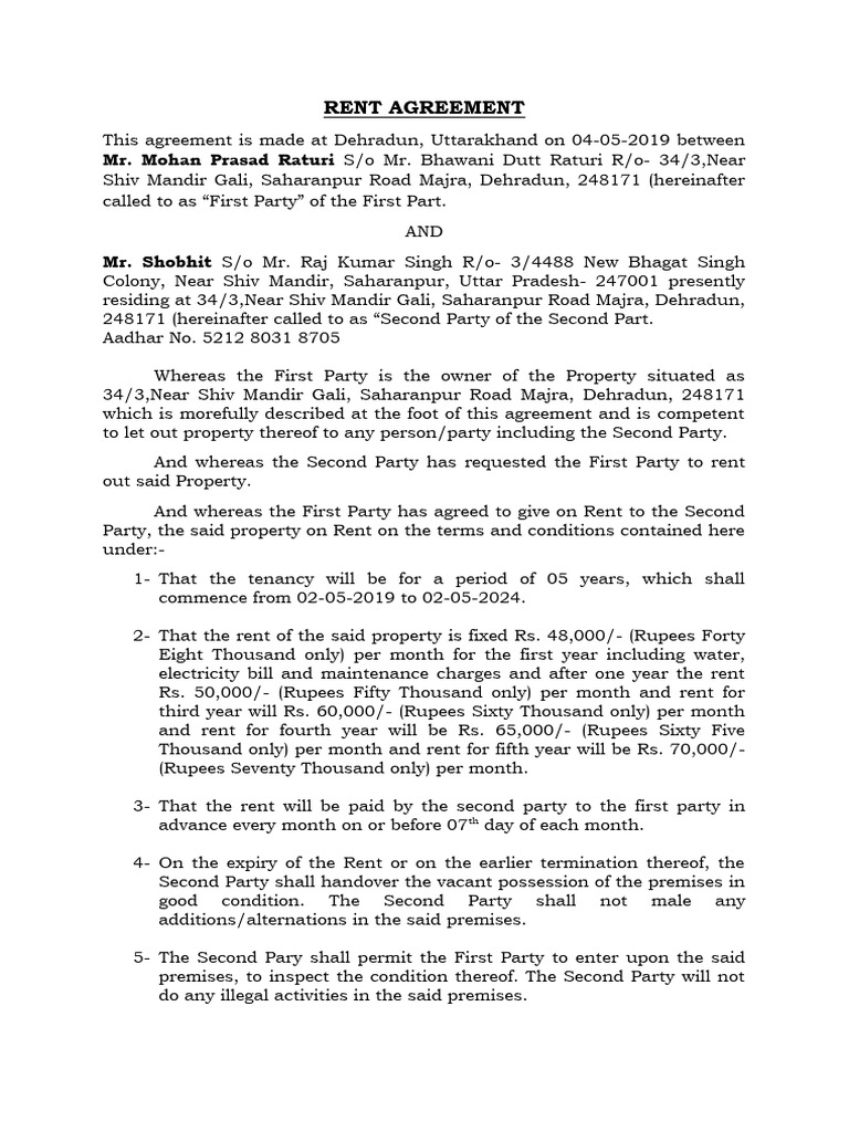 Agreement pdf common law