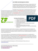 Zend Development - Secure and Reliable Web Development Solution