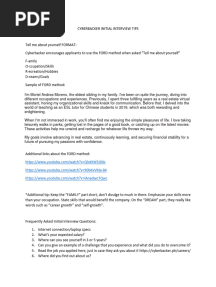 Cyberbacker Initial Interview Tips