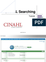 CINAHL Searching Tut