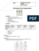 Unit 3: Proportions in The Human Body: IES Calderón - Gijón Dpto. de Dibujo ART