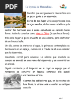 Leyenda de La Laguna de La Niña Encantada | PDF