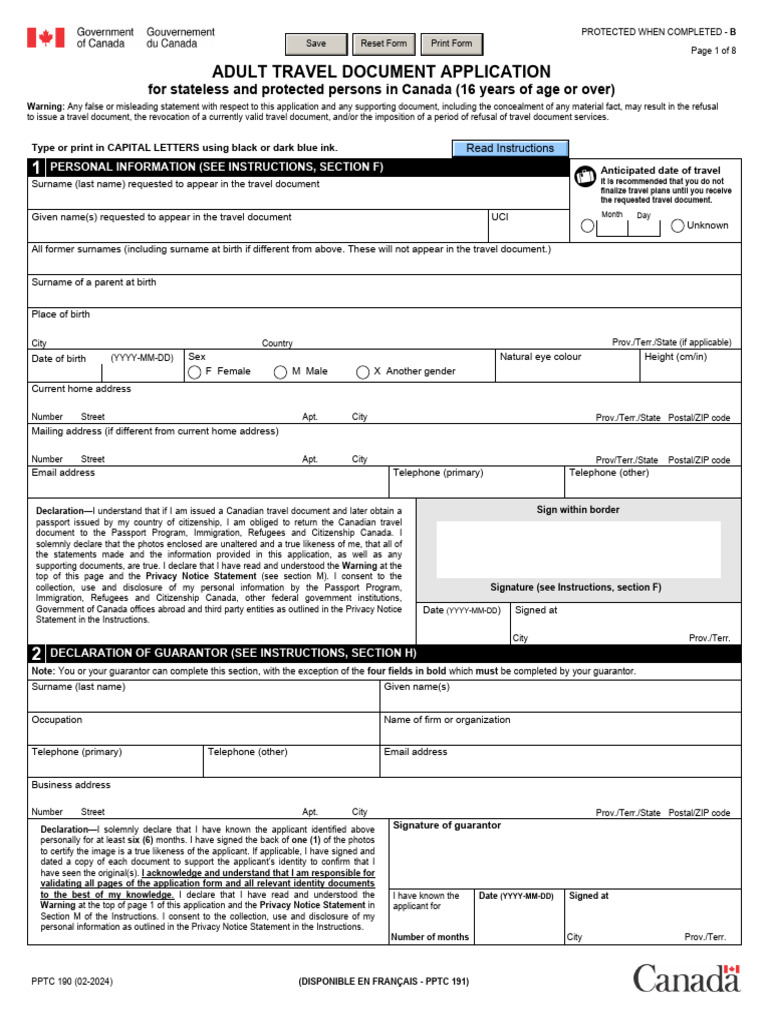 Travel Pdf Identity Document Passport